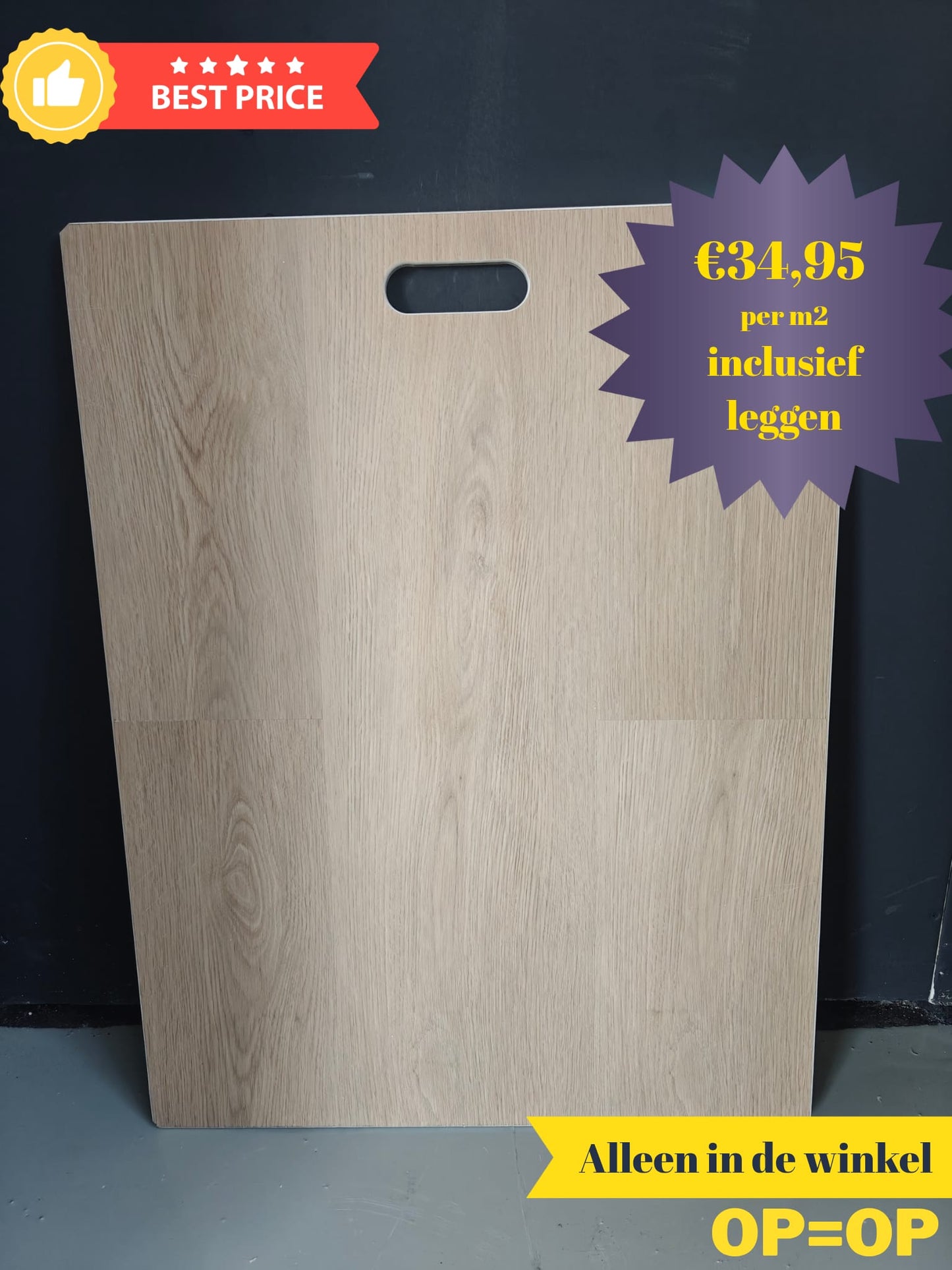 Murova plank PVC Klik INCLUSIEF legservice