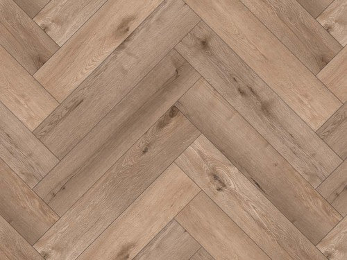 Calitex Grande Melange Oak visgraat PVC klik