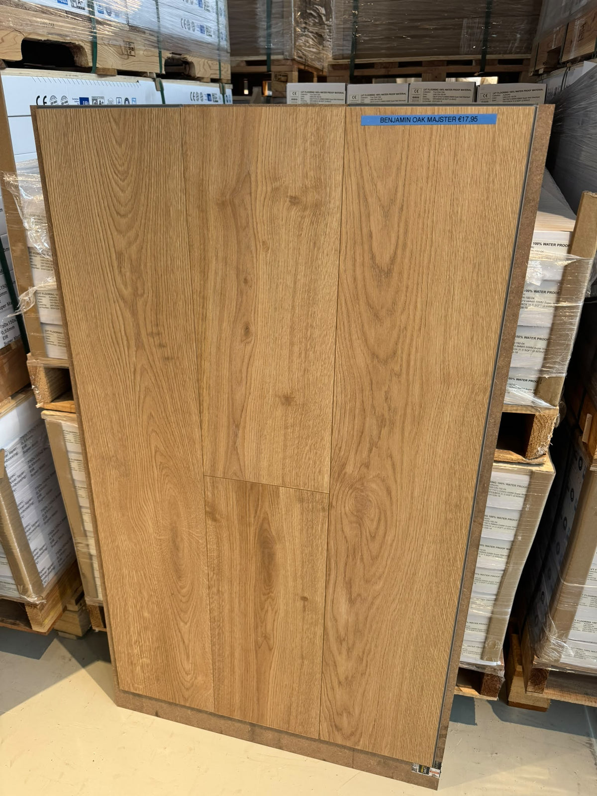 Benjamin Oak Majster - plank KLIK PVC