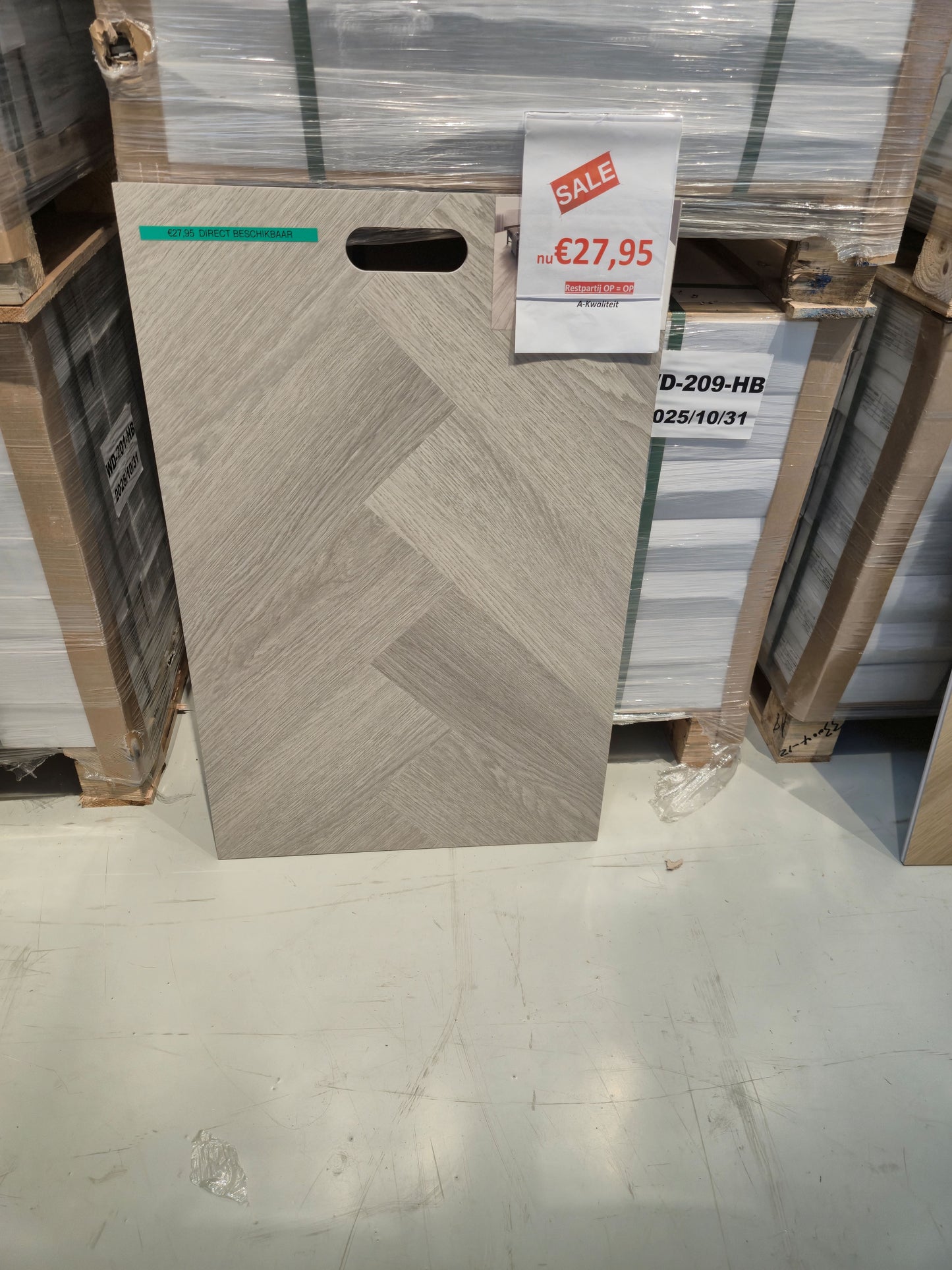 WD 209 visgraat - klik pvc