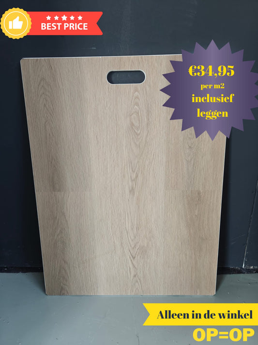 Terranéa plank PVC Klik INCLUSIEF legservice