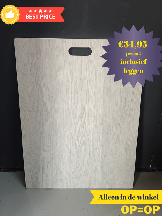 Tendreau plank PVC Klik INCLUSIEF legservice