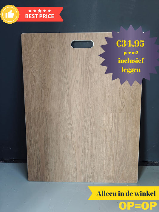Elanso plank PVC Klik INCLUSIEF legservice
