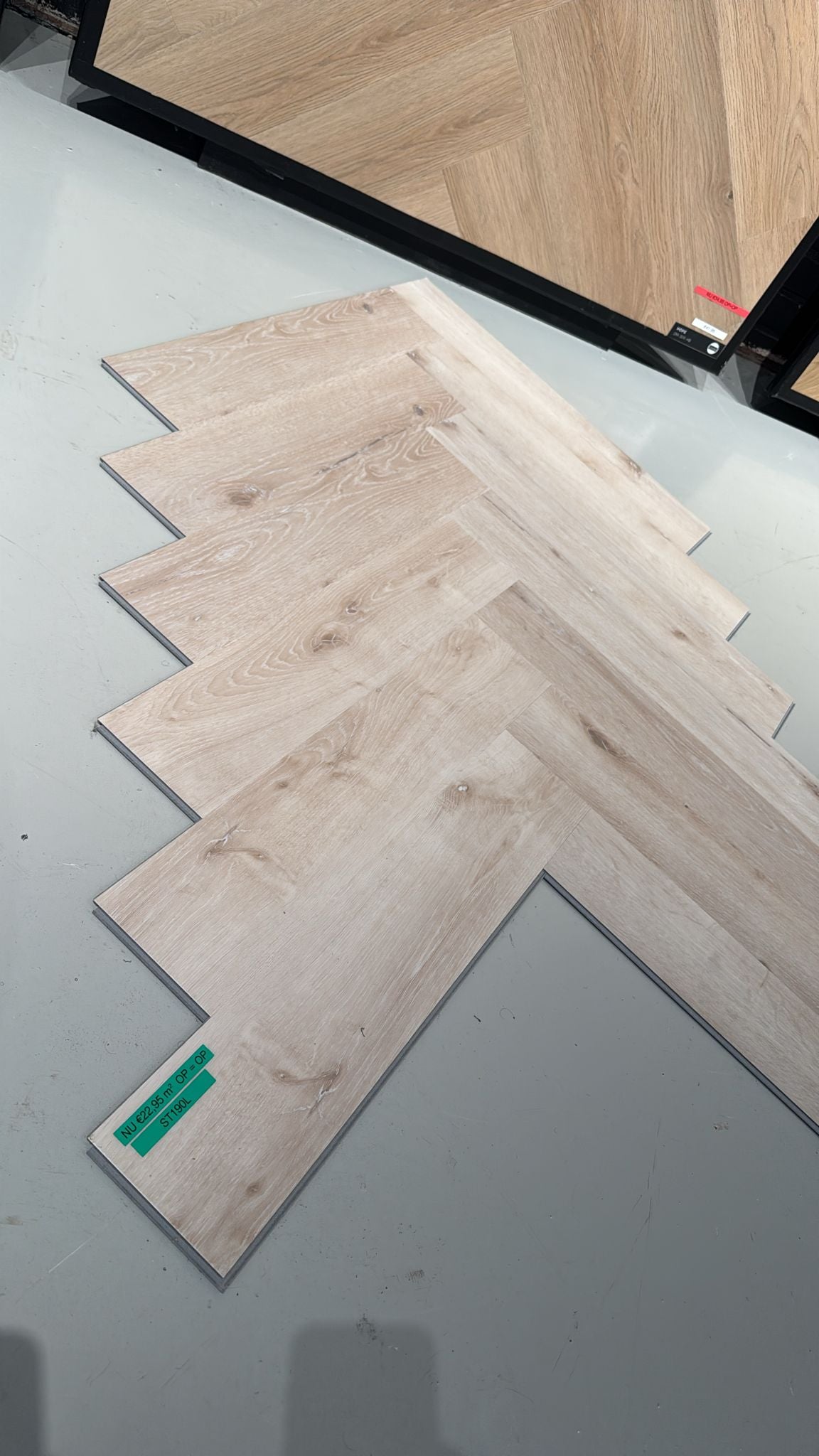 Maison Linea Herringbone Visgraat PVC Vloer ML04 KLIK