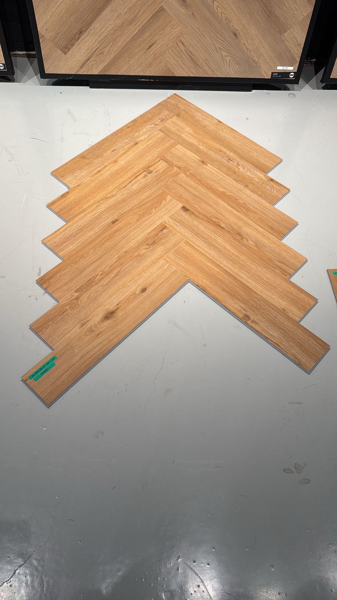 Maison Linea Herringbone Visgraat PVC Vloer ML02 KLIK