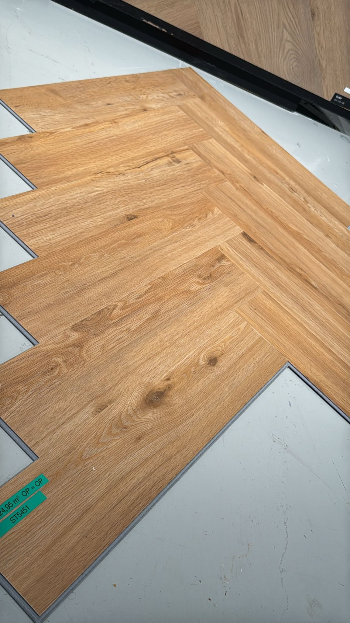 Maison Linea Herringbone Visgraat PVC Vloer ML02 KLIK