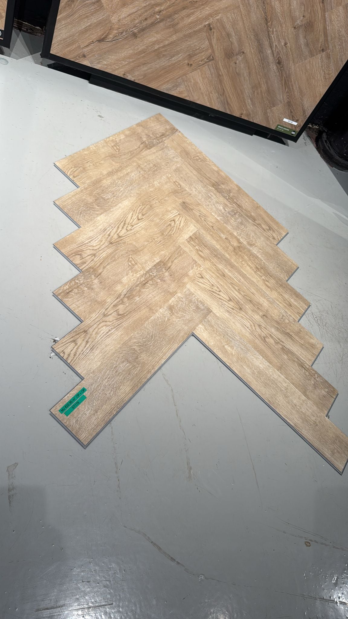 Maison Linea Herringbone Visgraat PVC Vloer ML01 KLIK