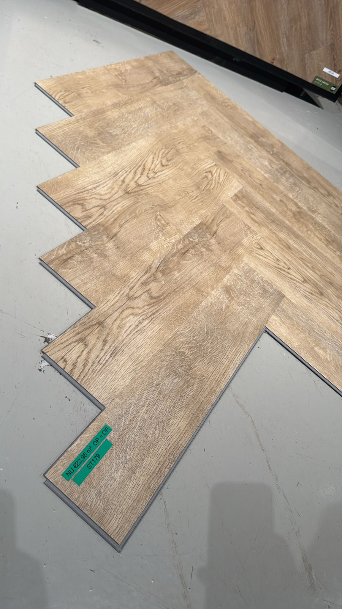 Maison Linea Herringbone Visgraat PVC Vloer ML01 KLIK