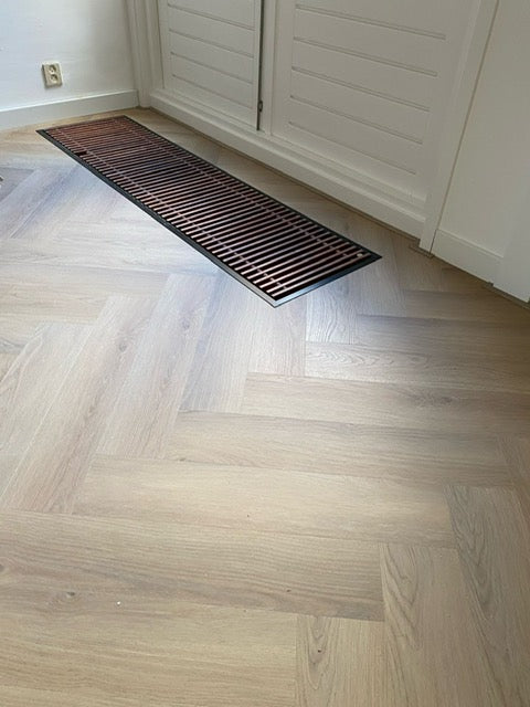 Demonte series eiken beige visgraat PVC Klik