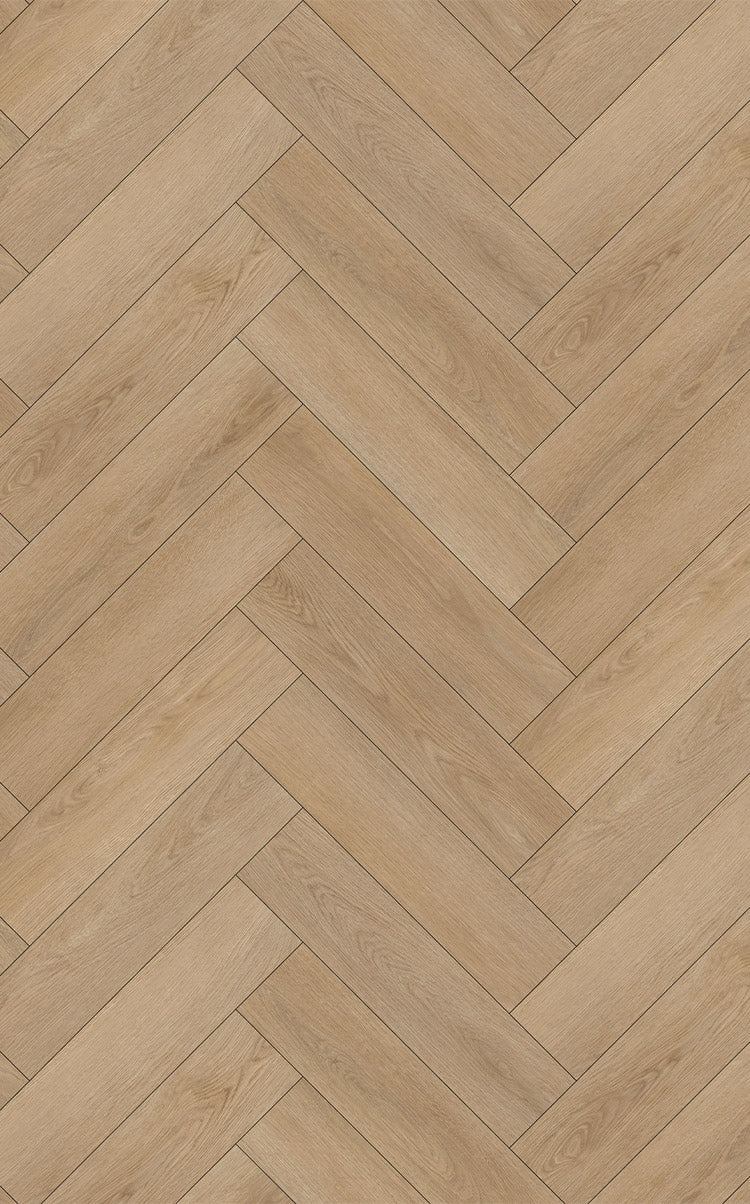 Calitex Wood Cambridge Oak visgraat PVC klik
