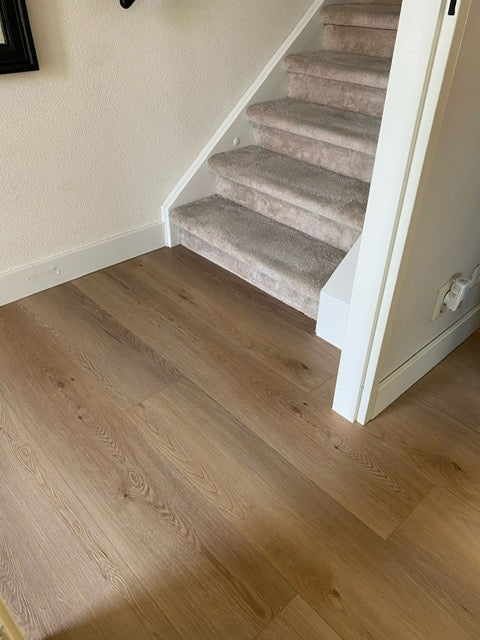 Demonte series beige met v-groef visgraat 23005SXL PVC Klik