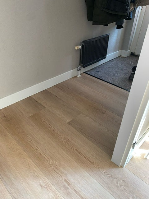 Demonte series beige met v-groef visgraat 23005SXL PVC Klik