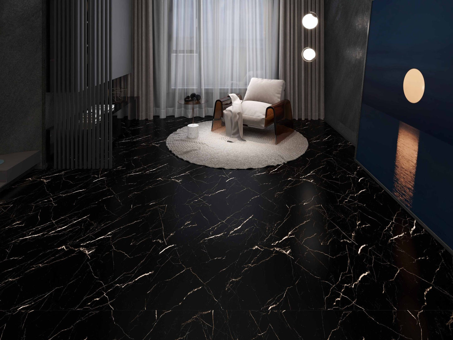 Calitex Stone Botticino Dark PVC tegel Klik