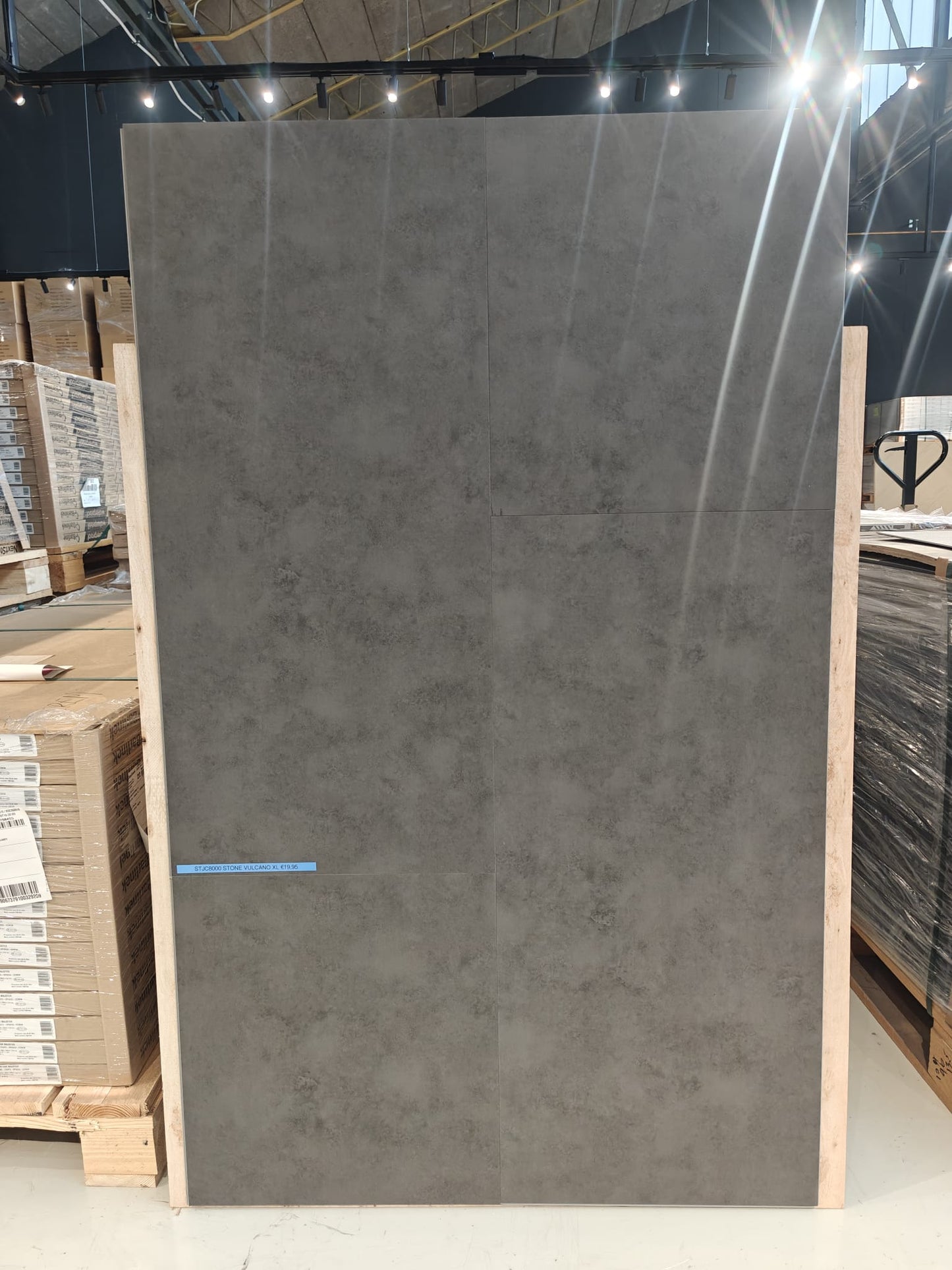 Stone Vulcano XL TEGEL - klik pvc