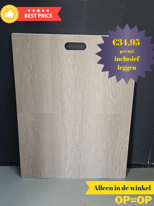 Velanoir plank PVC Klik INCLUSIEF legservice